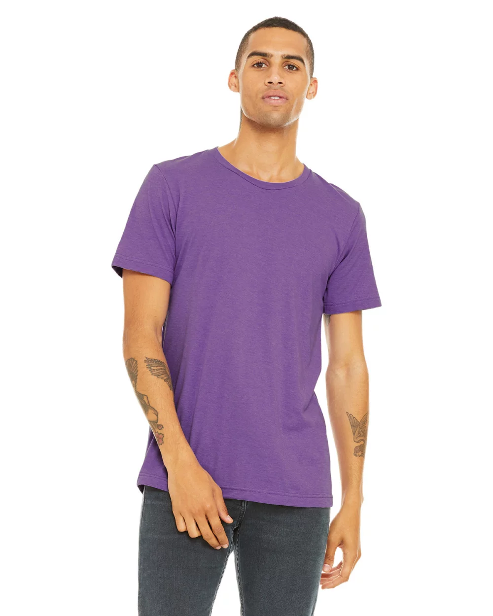 T-shirt unisexe en mélange triblend de BELLA+CANVAS