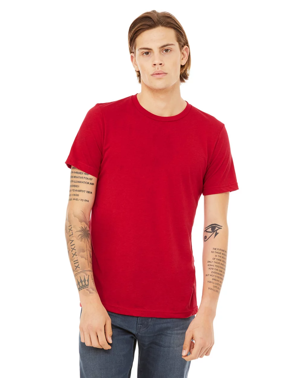 T-shirt unisexe en mélange triblend de BELLA+CANVAS