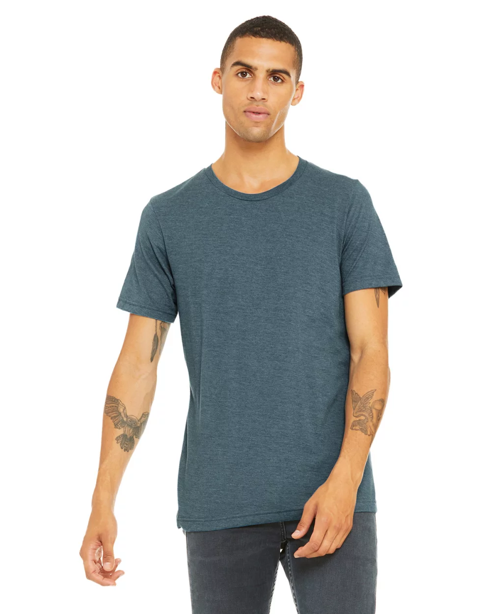 T-shirt unisexe en mélange triblend de BELLA+CANVAS