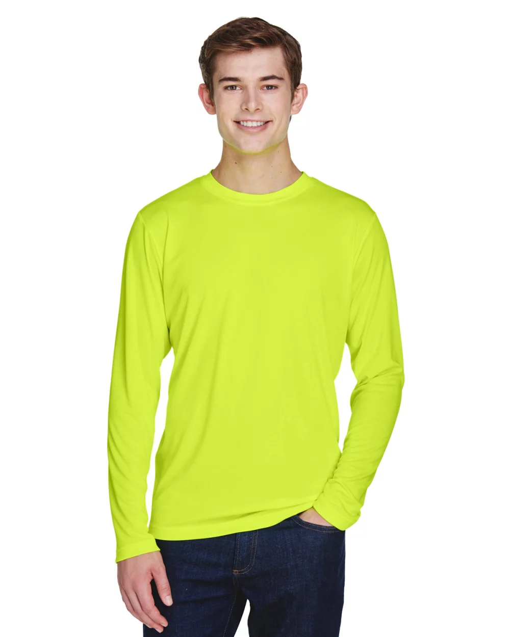 Team 365 Men's Zone Performance Long-Sleeve T-Shirt