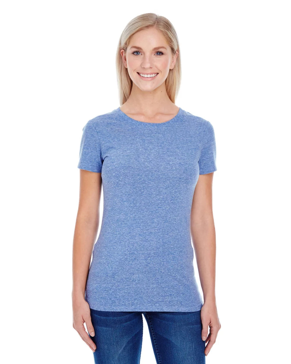 THREADFAST Ladies' Triblend Short-Sleeve T-Shirt