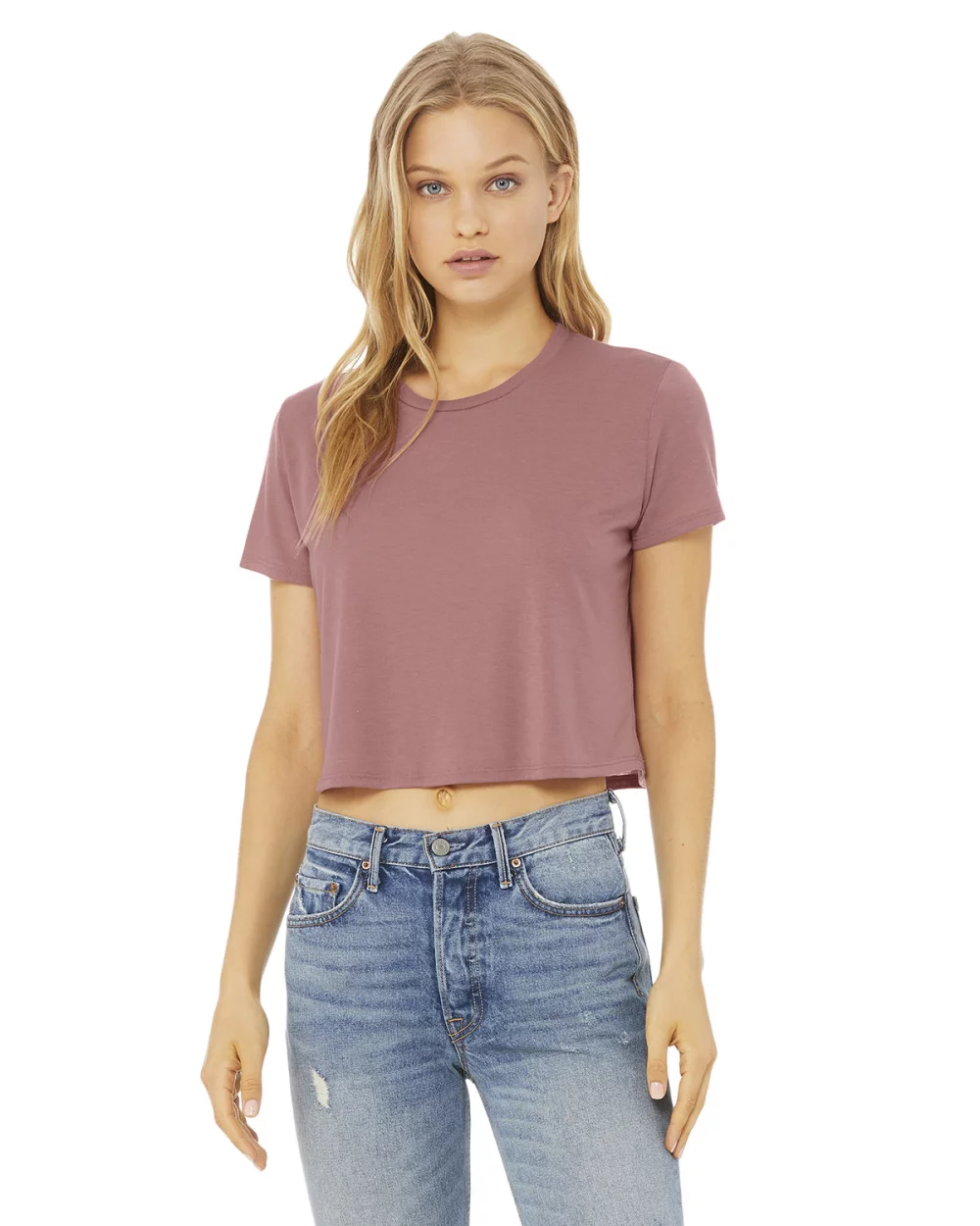 T-shirt court et ample pour femme de la marque BELLA+CANVAS.