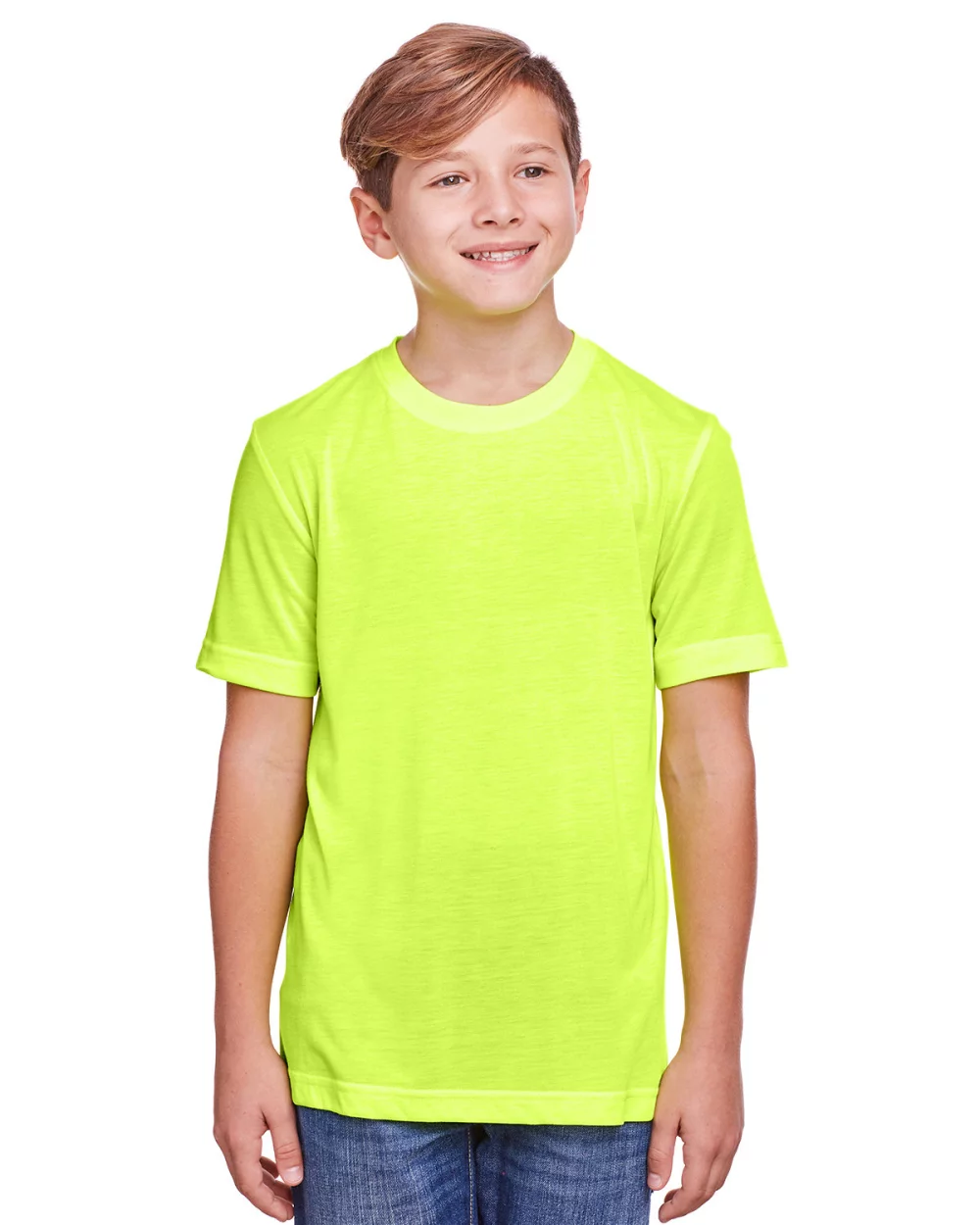 T-shirt de performance CORE 365 Youth Fusion ChromaSoft