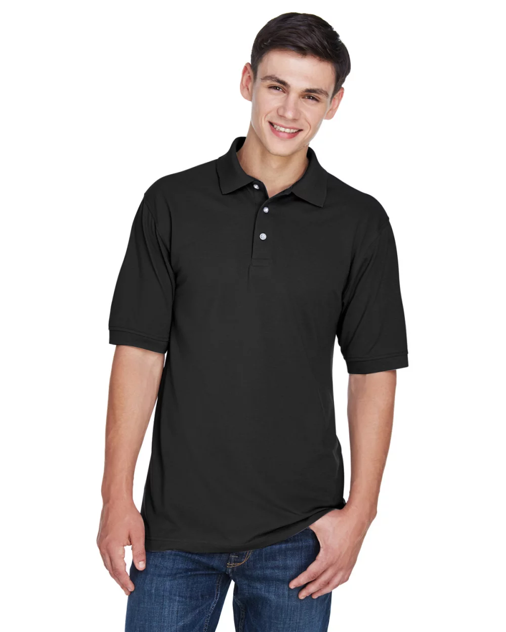 Harriton Men's Tall Easy Blend™ Polo