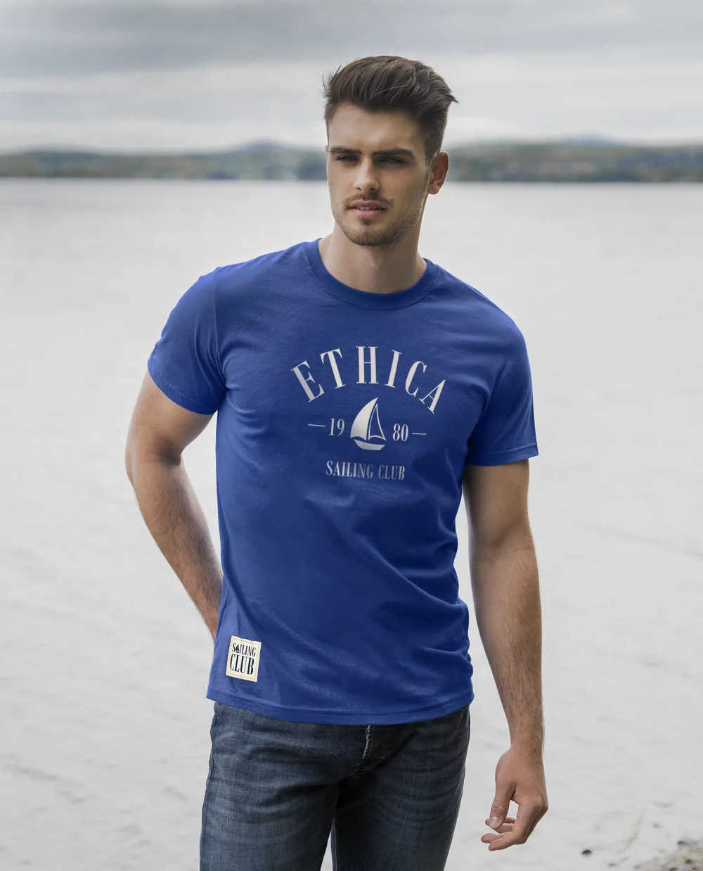 T-shirt unisexe à col rond Ethica