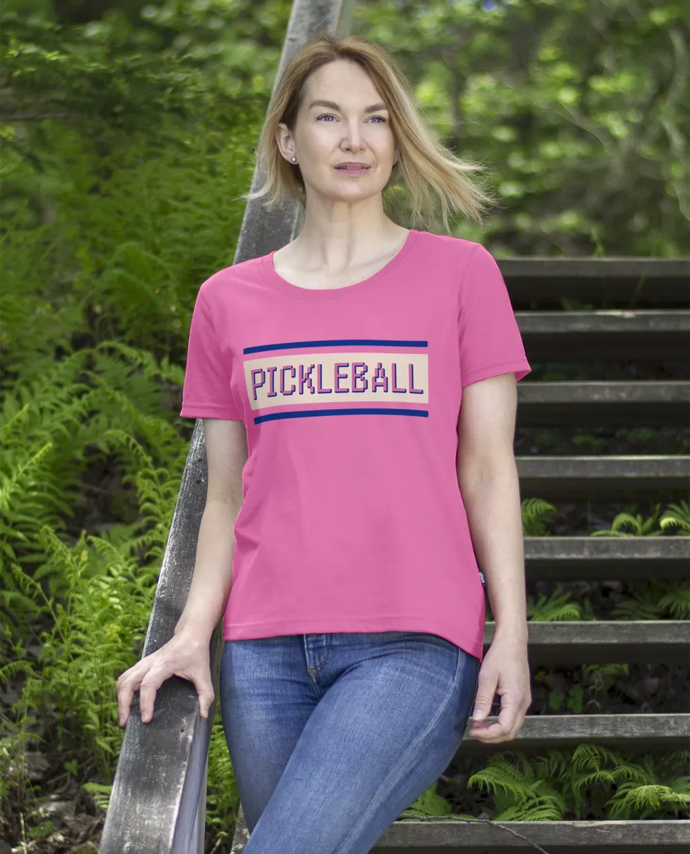 T-shirt col rond pour femme Ethica