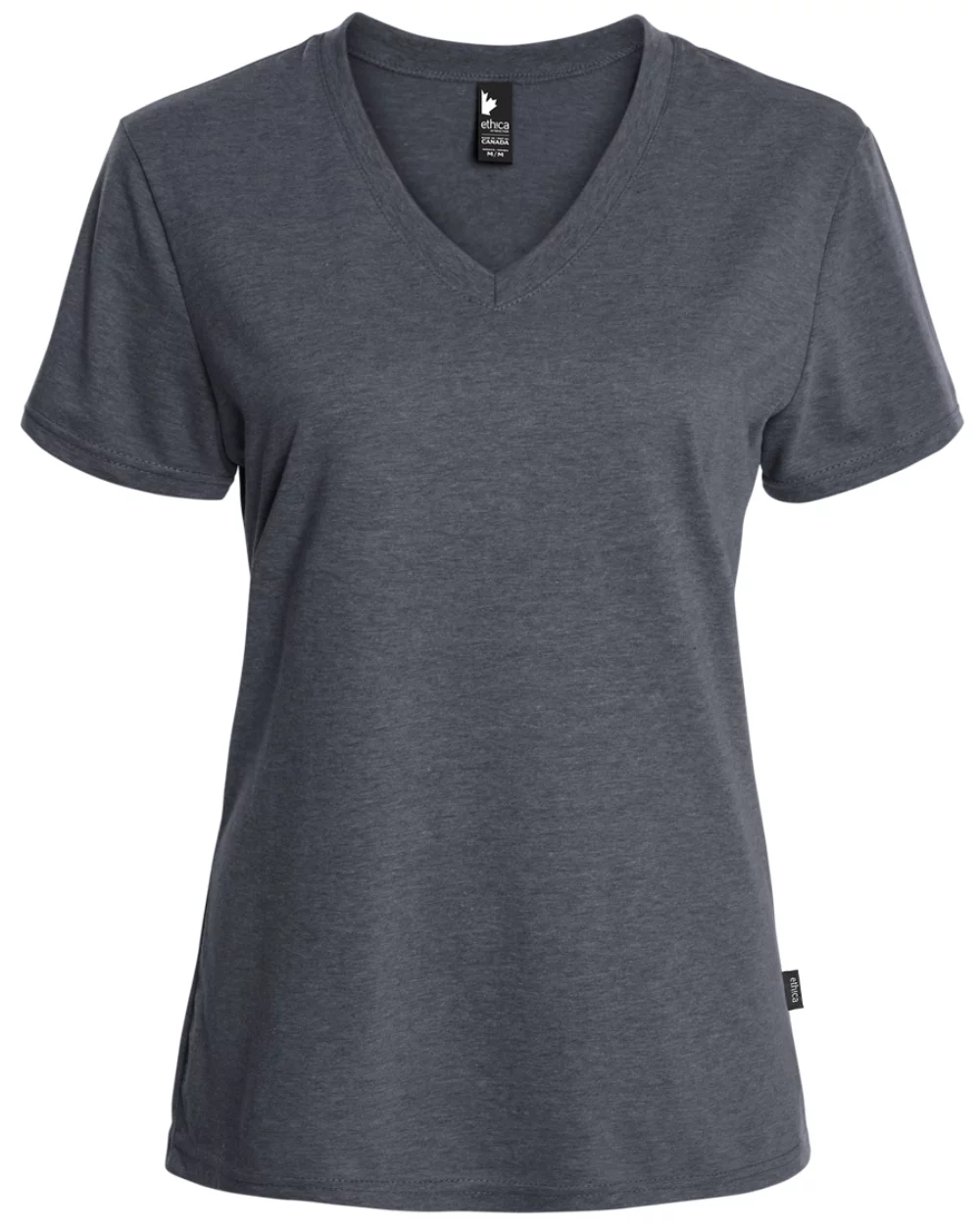 T-shirt col V pour femme Ethica