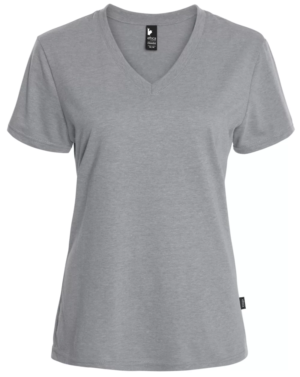 T-shirt col V pour femme Ethica
