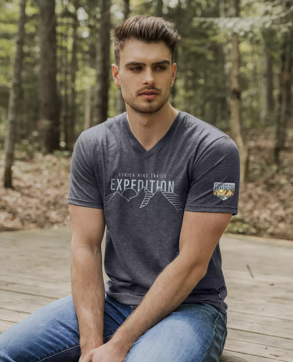 Ethica Unisex V-Neck T-Shirt