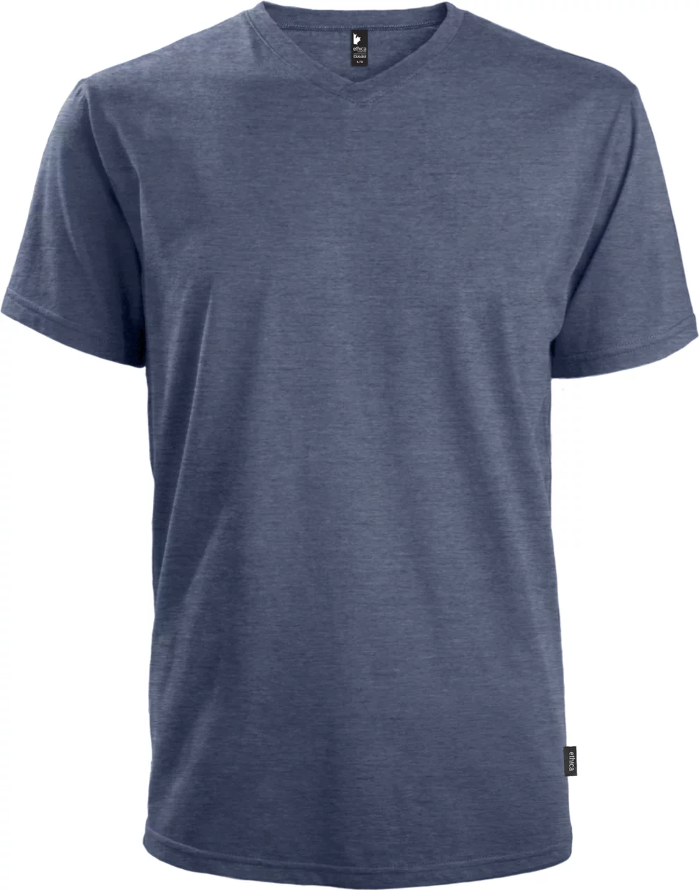 T-shirt unisexe à col en V Ethica