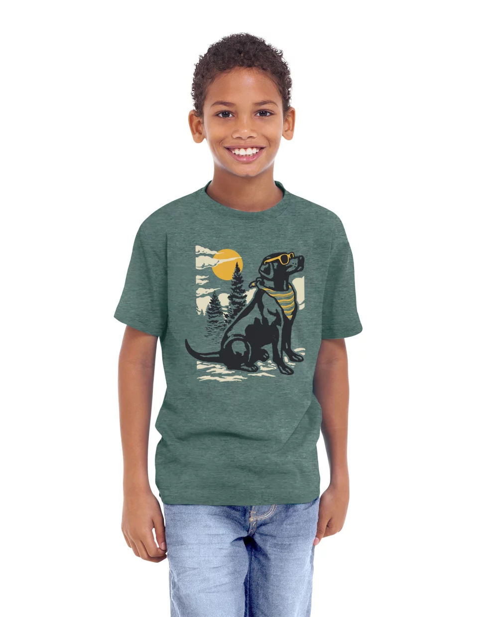 Initial Youth Unisex Crewneck T-Shirt
