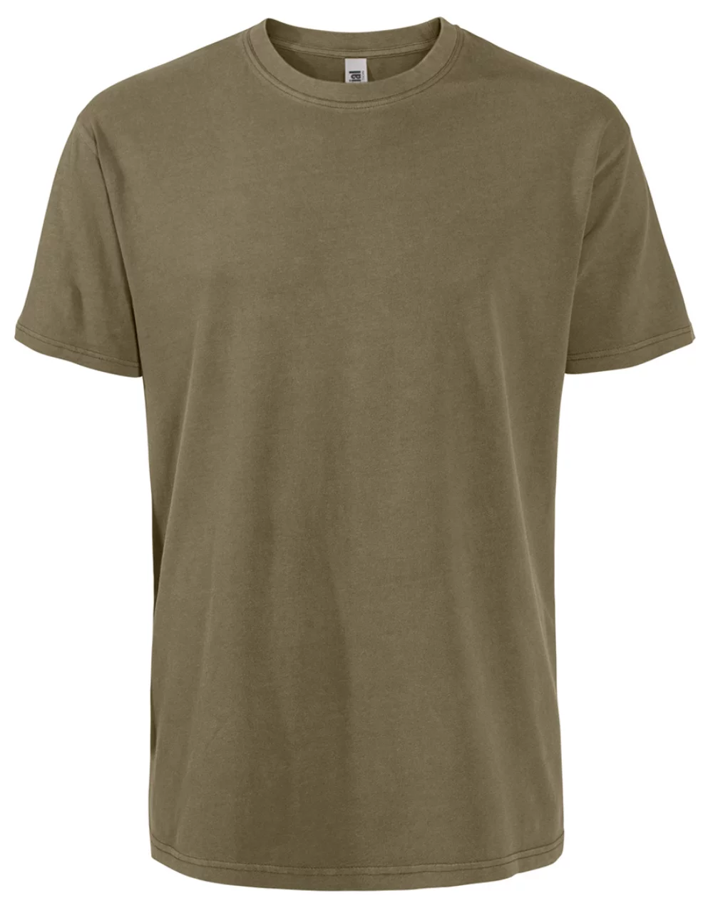 Initial Unisex Garment dyed crewneck t-shirt