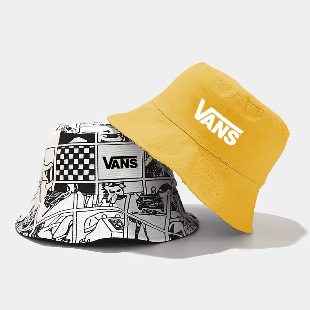 Chapeau seau réversible imprimé intégralement