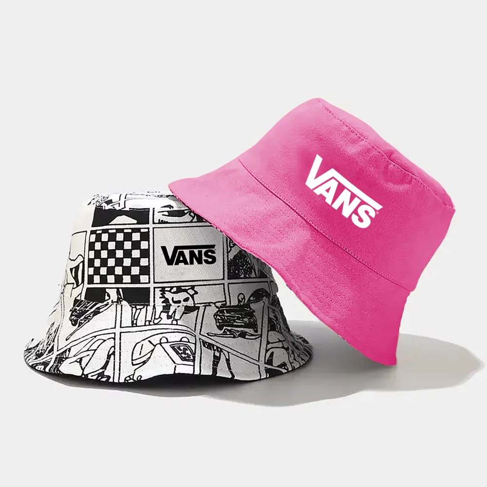 Chapeau seau réversible imprimé intégralement