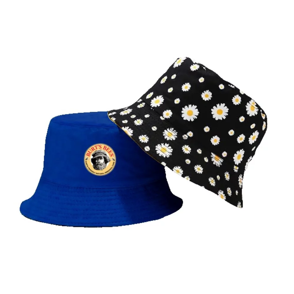 Sublimated Recycled RPET Reversible Bucket Hat