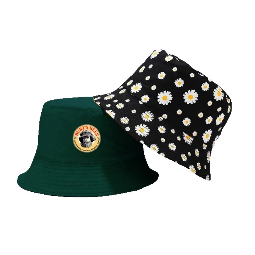 Sublimated Recycled RPET Reversible Bucket Hat