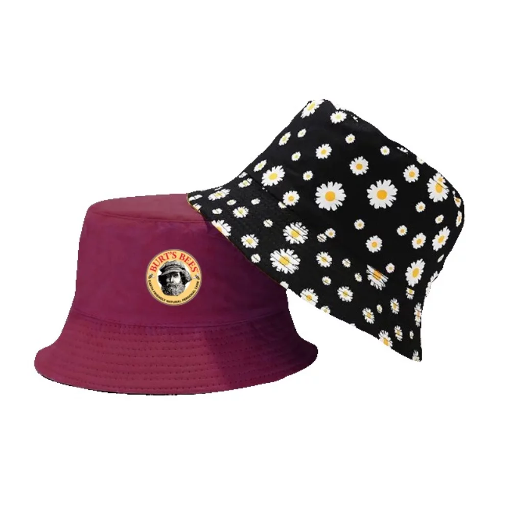 Sublimated Recycled RPET Reversible Bucket Hat