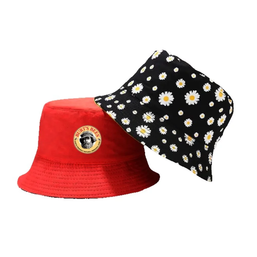 Sublimated Recycled RPET Reversible Bucket Hat