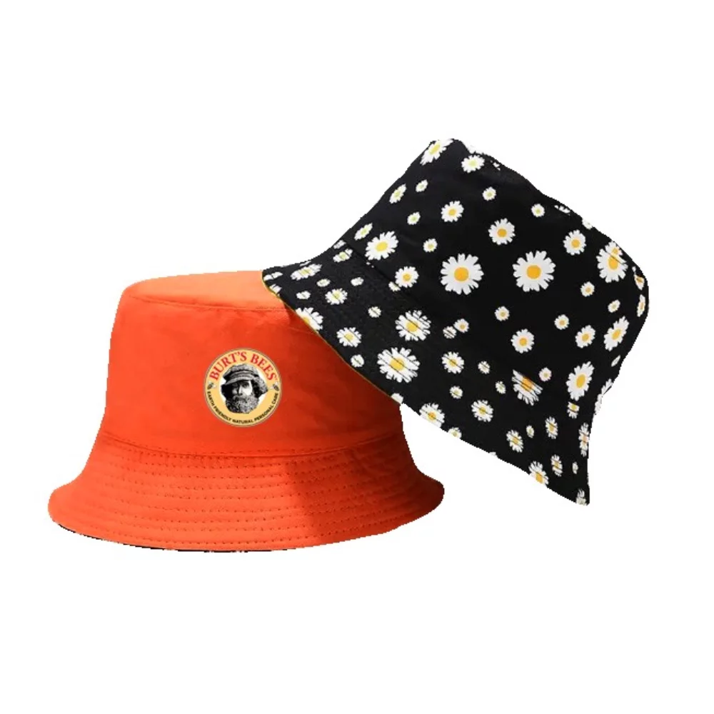 Sublimated Recycled RPET Reversible Bucket Hat