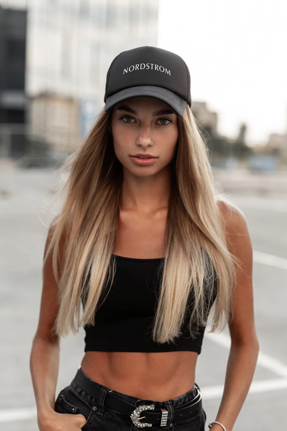 Casquette de camionneur en mousse