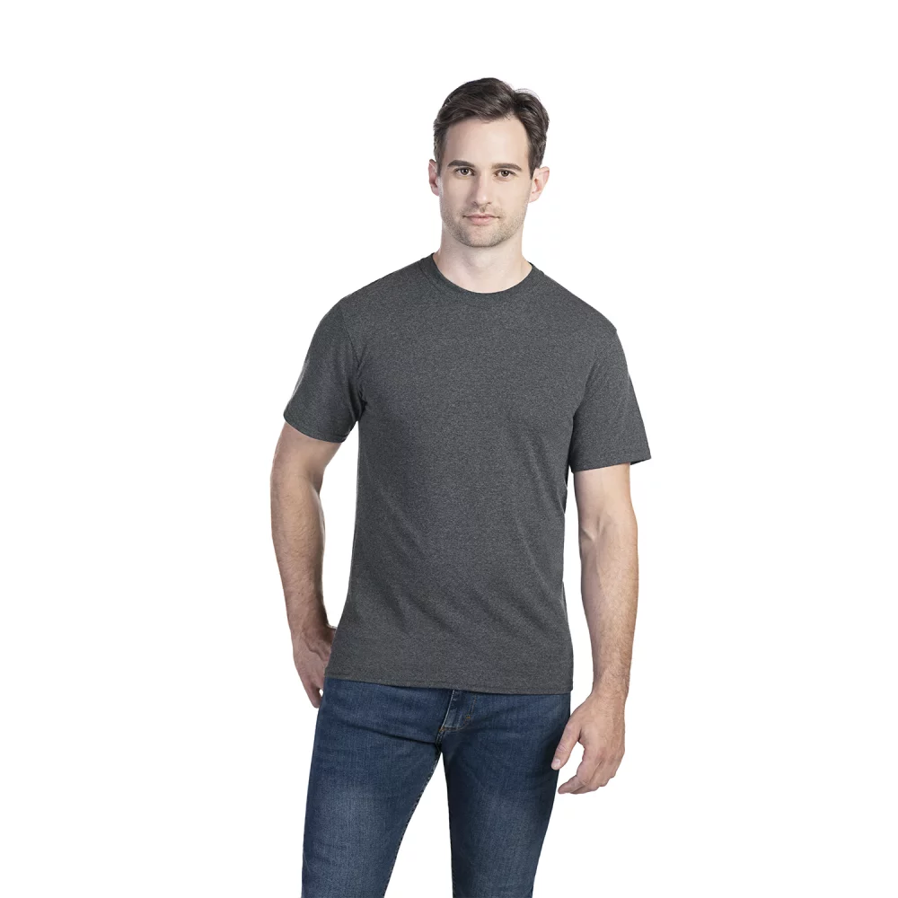 Parkour Adult Ring Spun Combed Cotton Crewneck T-Shirt