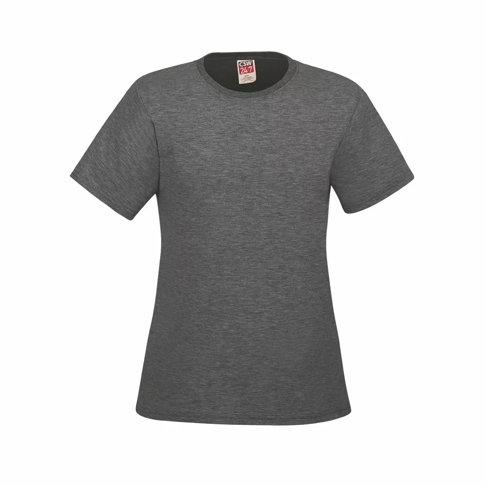 Ladies Ring Spun Combed Cotton Crewneck T-Shirt