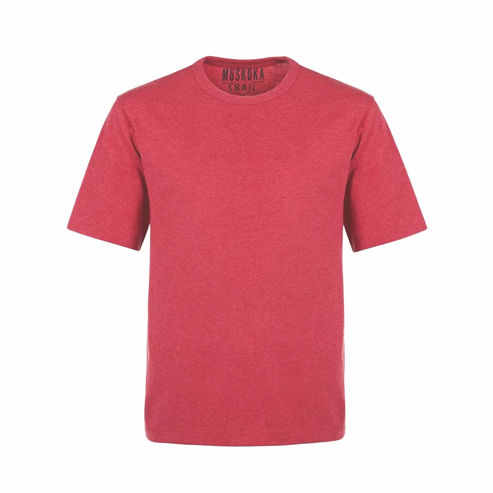 T-shirt col rond Liberty pour adulte en coton/polyester