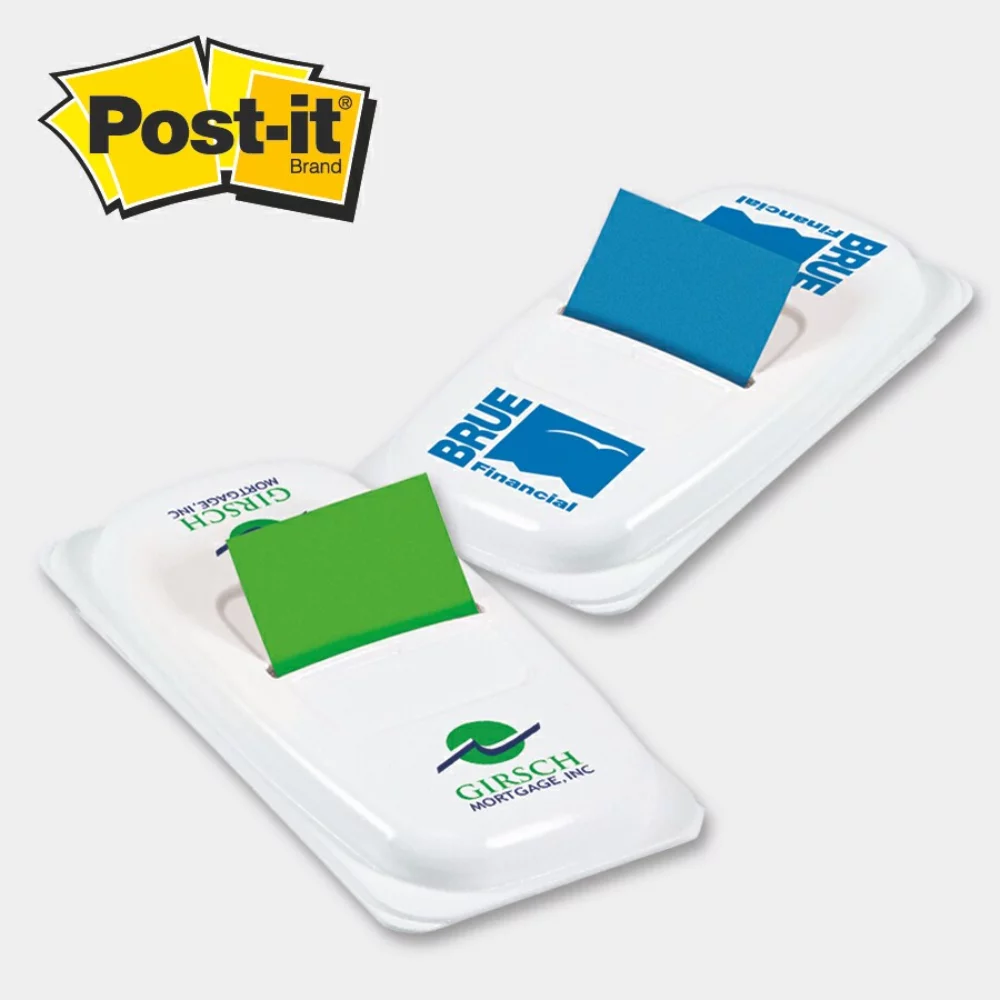 Post-it® Flags Designer 2 Dispenser w/50 1" Flags