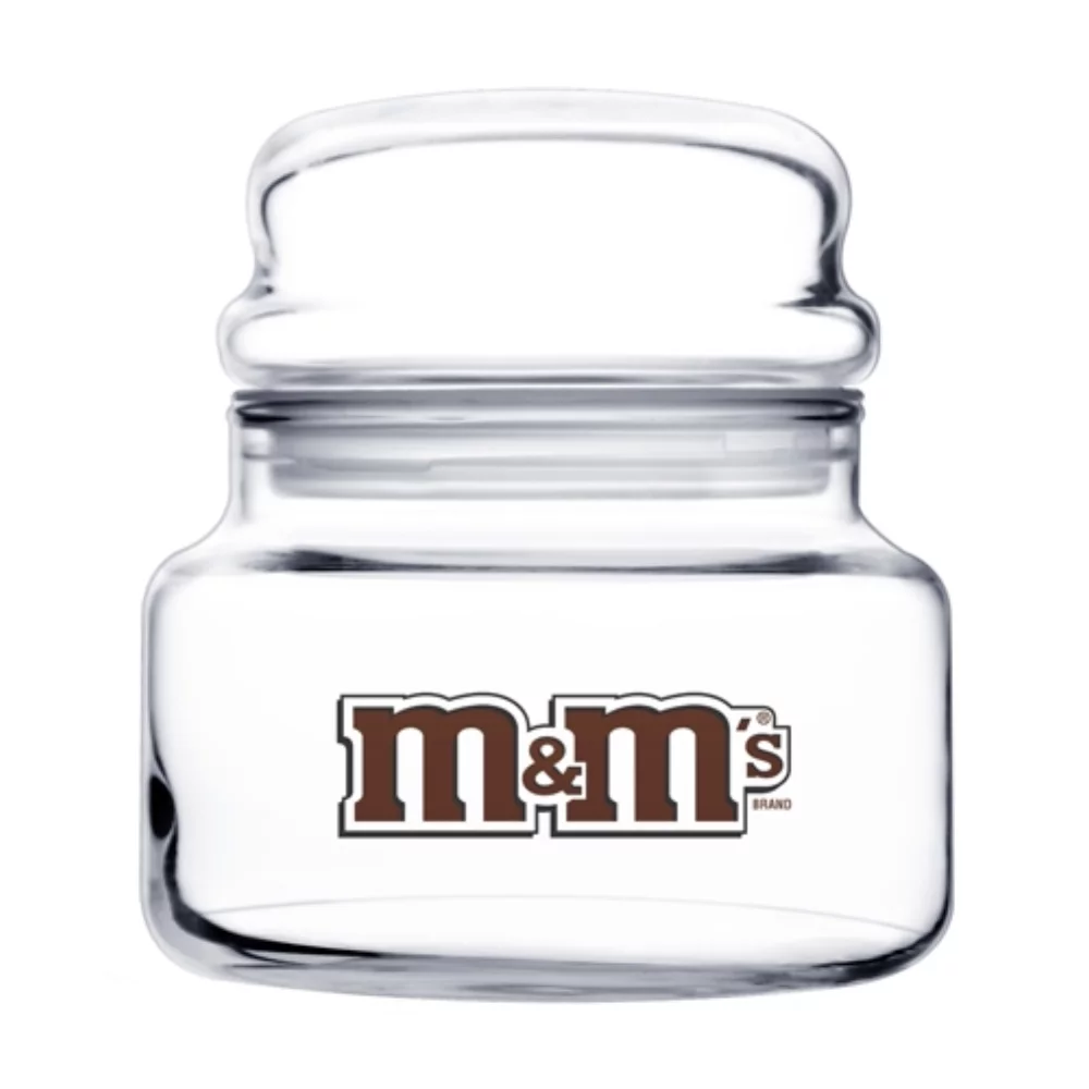 Pot en verre de 15 oz avec couvercle (gravure profonde)