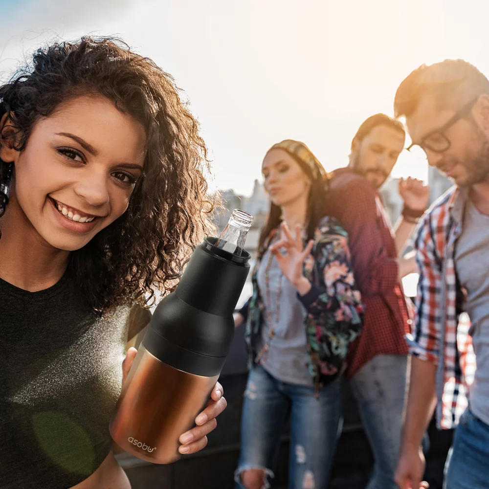 Isolant de bouteille Asobu® Frosty Beer 2-Go™