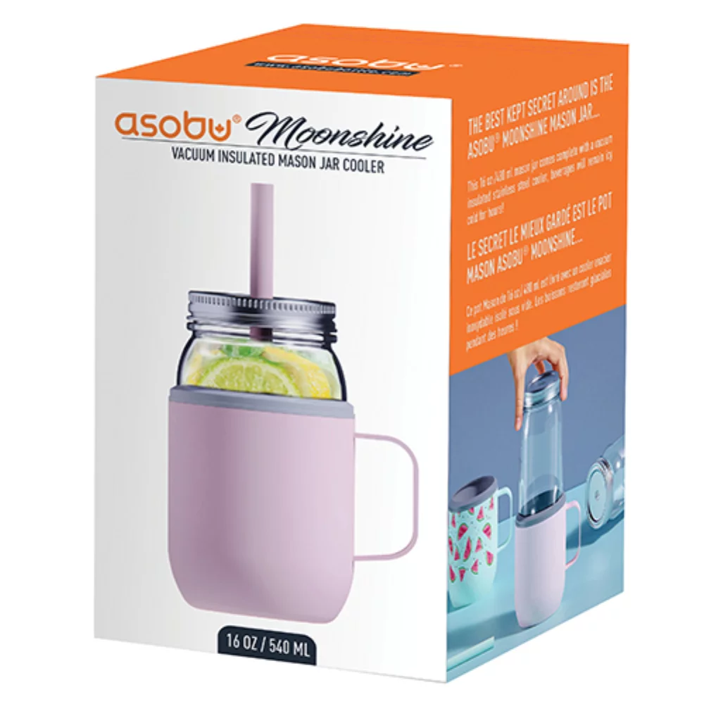 Pot Mason Moonshine Asobu® de 16 oz.