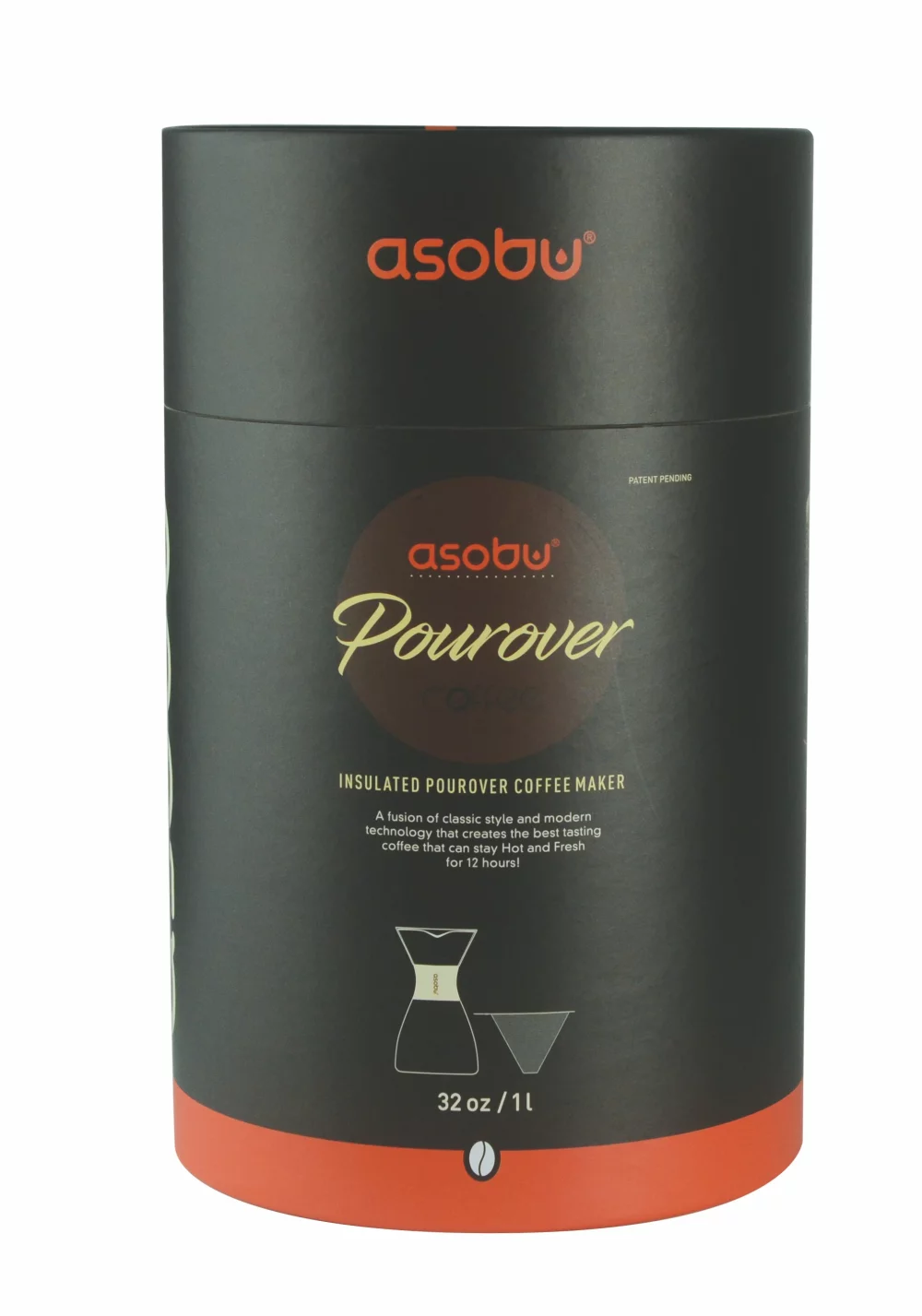 Cafetière isotherme Asobu® Pourover de 40 oz.