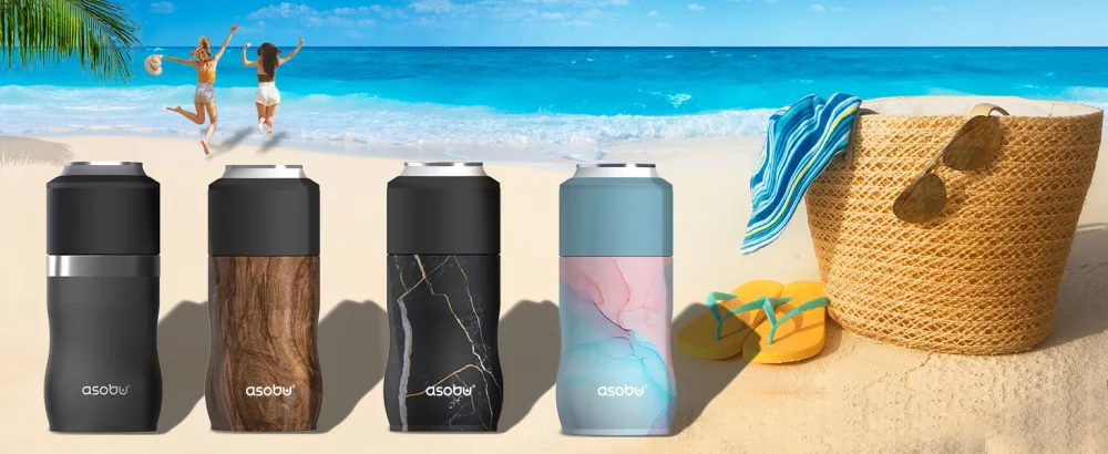 24 oz. Asobu® Tall Boy Garde-canette isolée sous vide