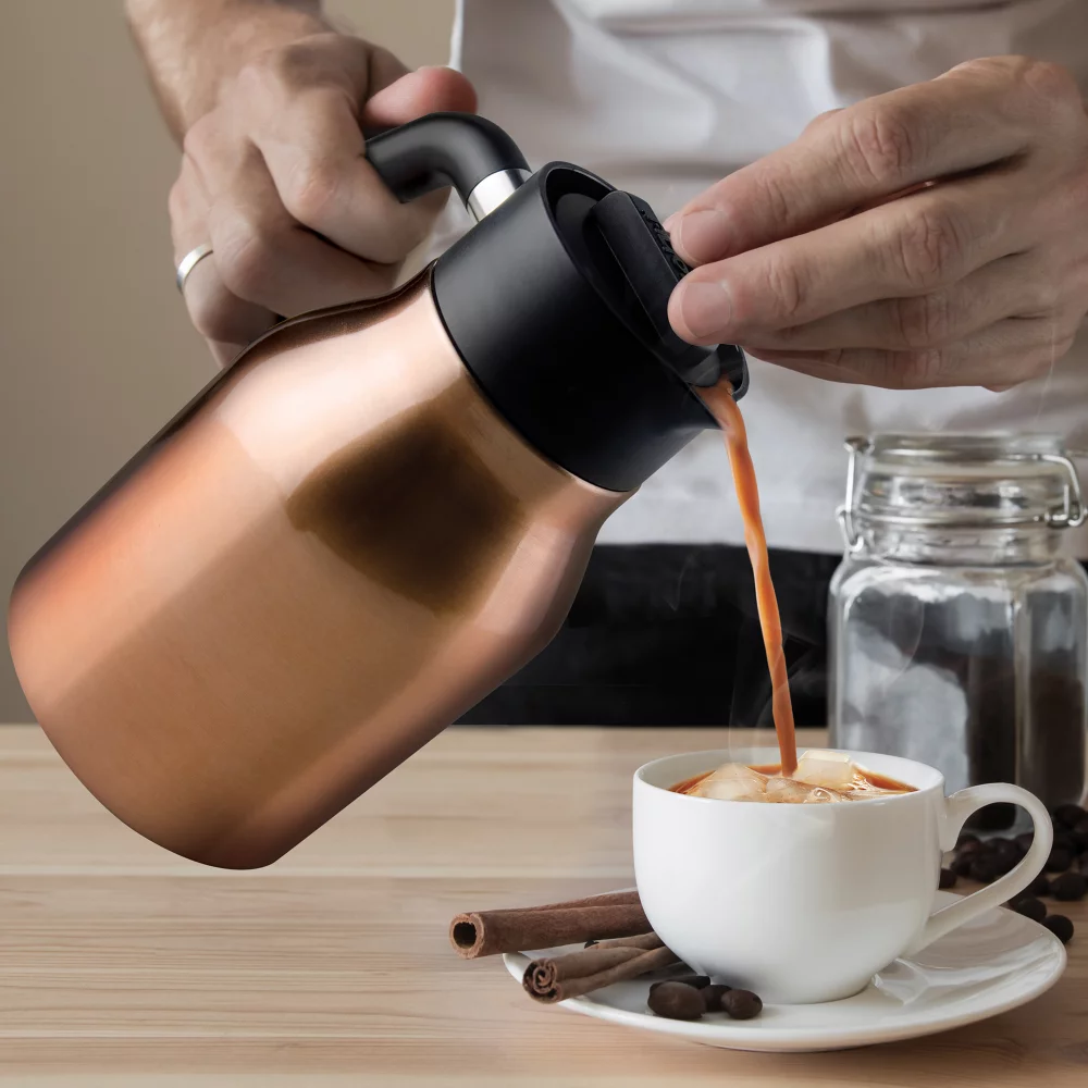 34 oz. Carafe portable Asobu® pour café froid avec poignée