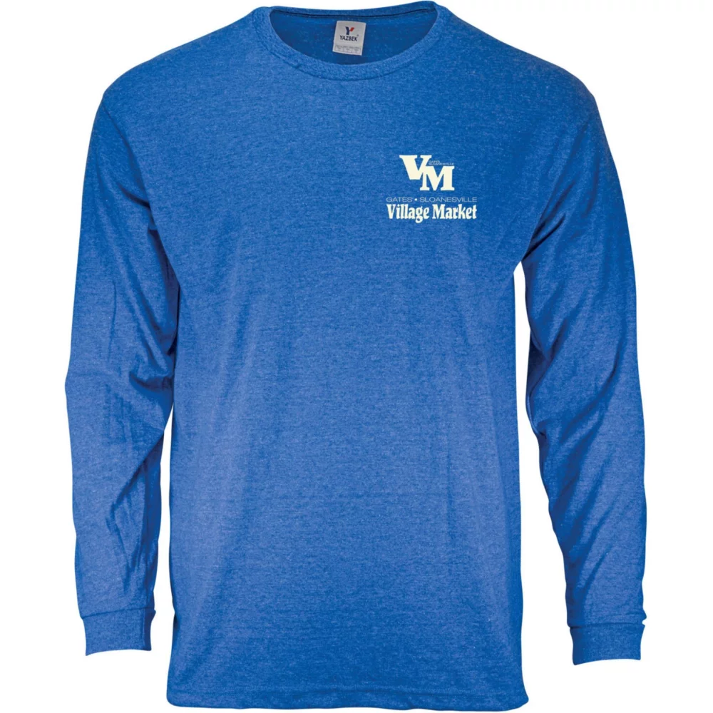 T-shirt à manches longues 50/50 sérigraphié