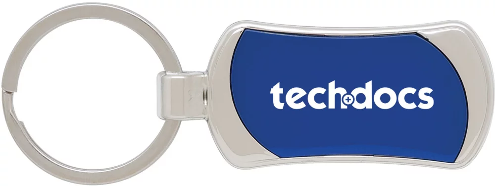 Ensemble boîte cadeau porte-clés double bannière