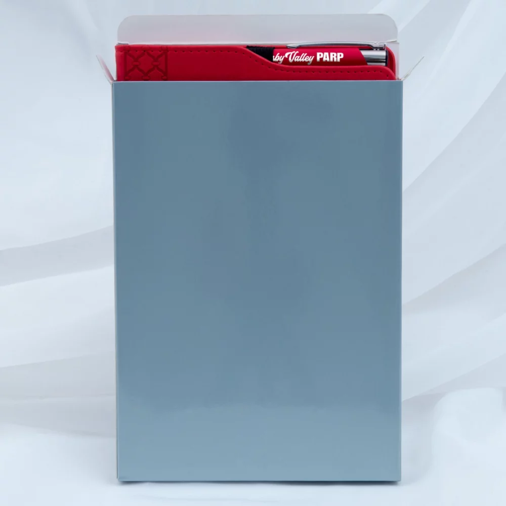 Journal Montabella 5,85 x 8,75 inséré dans une boîte cadeau