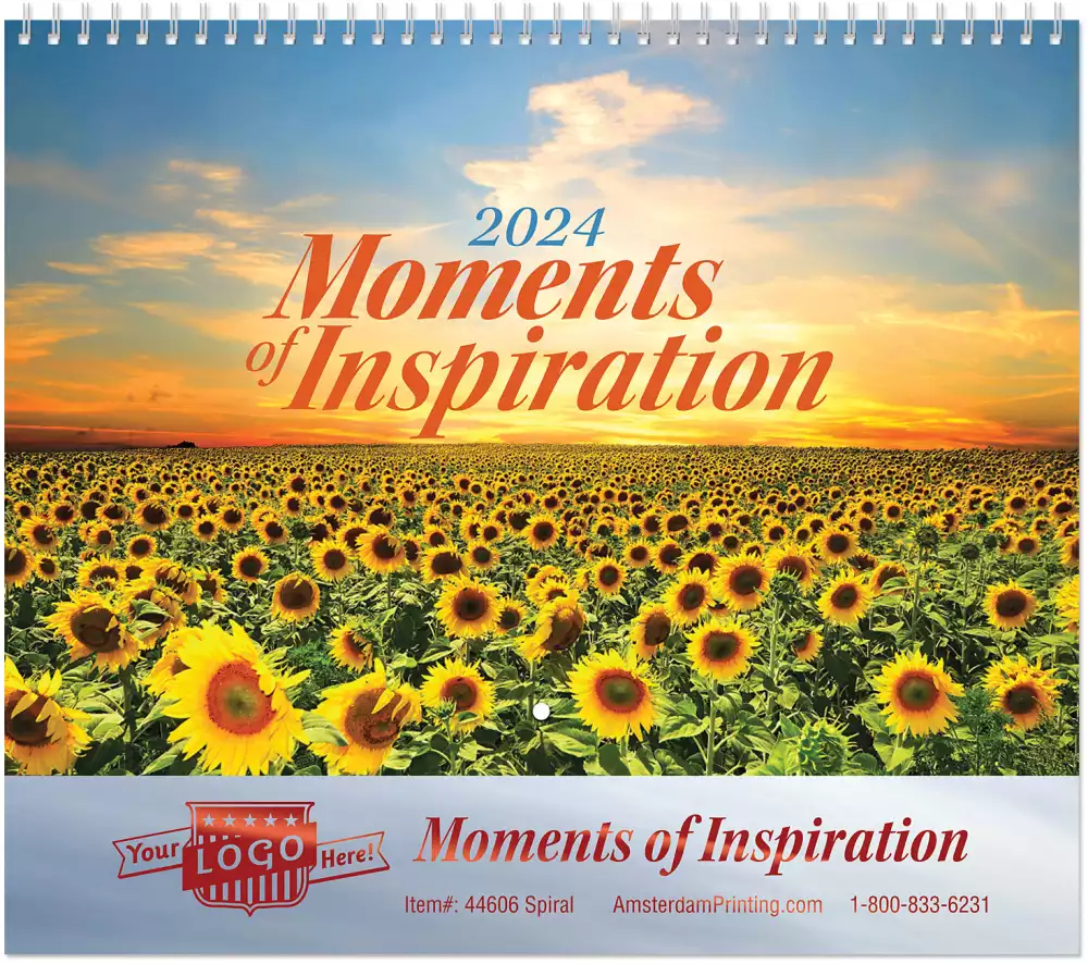 Calendrier mural Moments d'inspiration en spirale