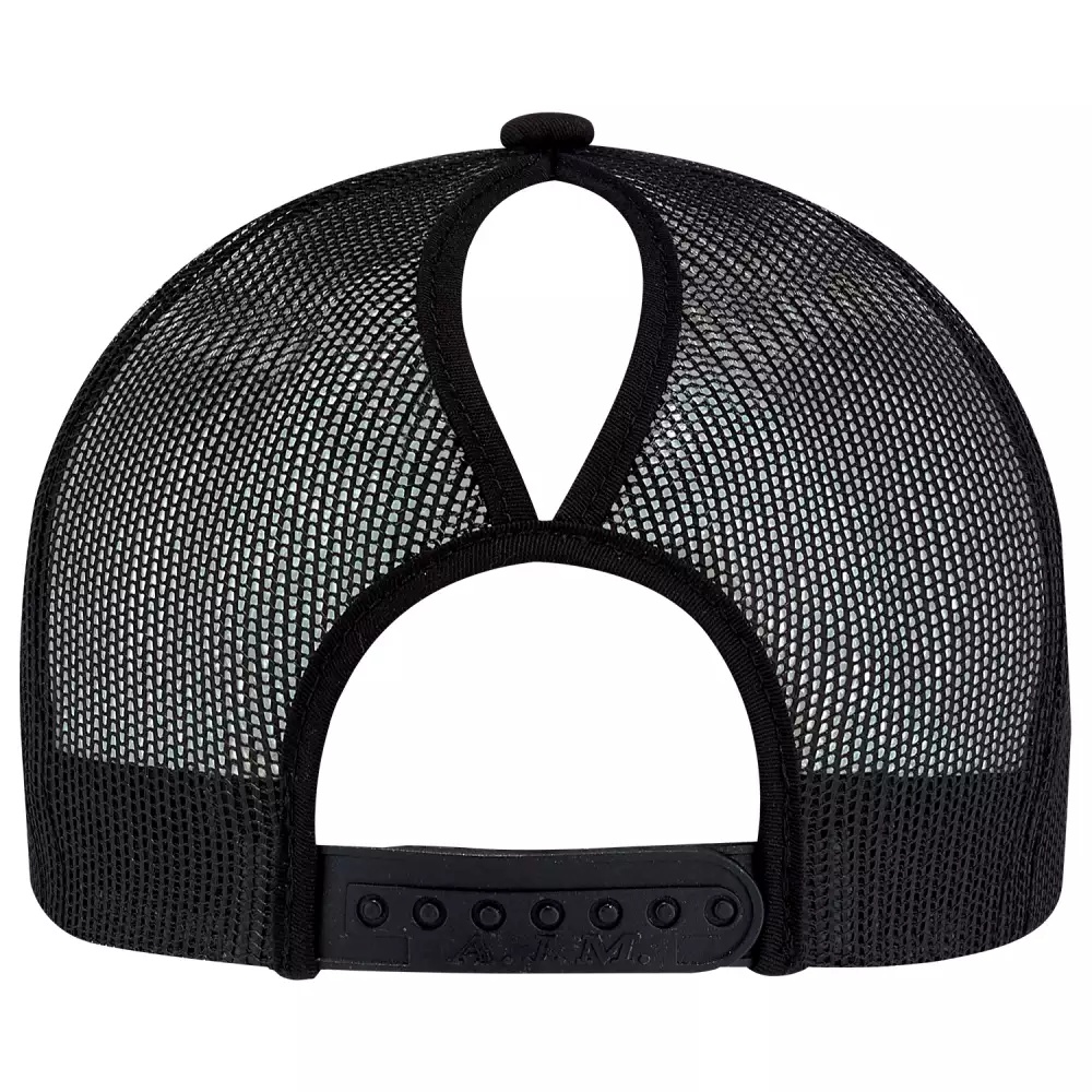 Casquette à queue de cheval