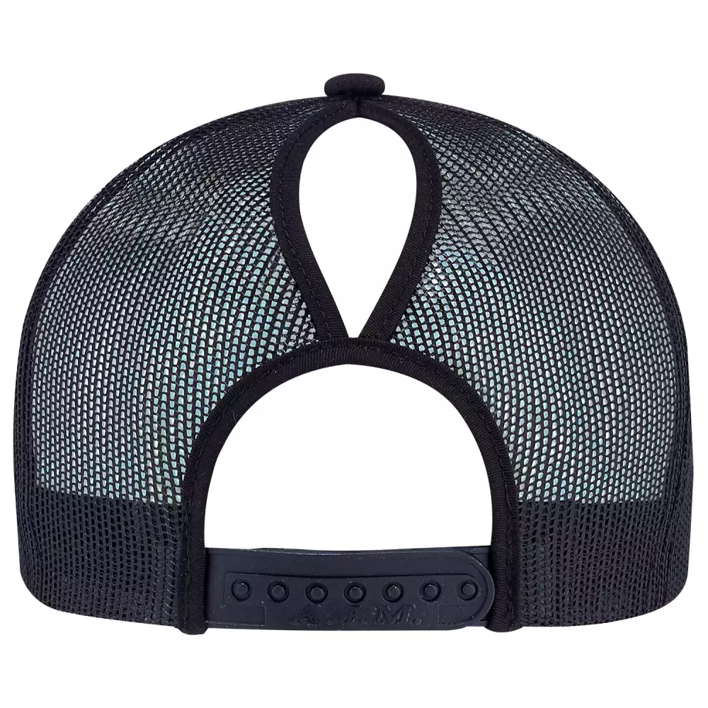 Casquette à queue de cheval