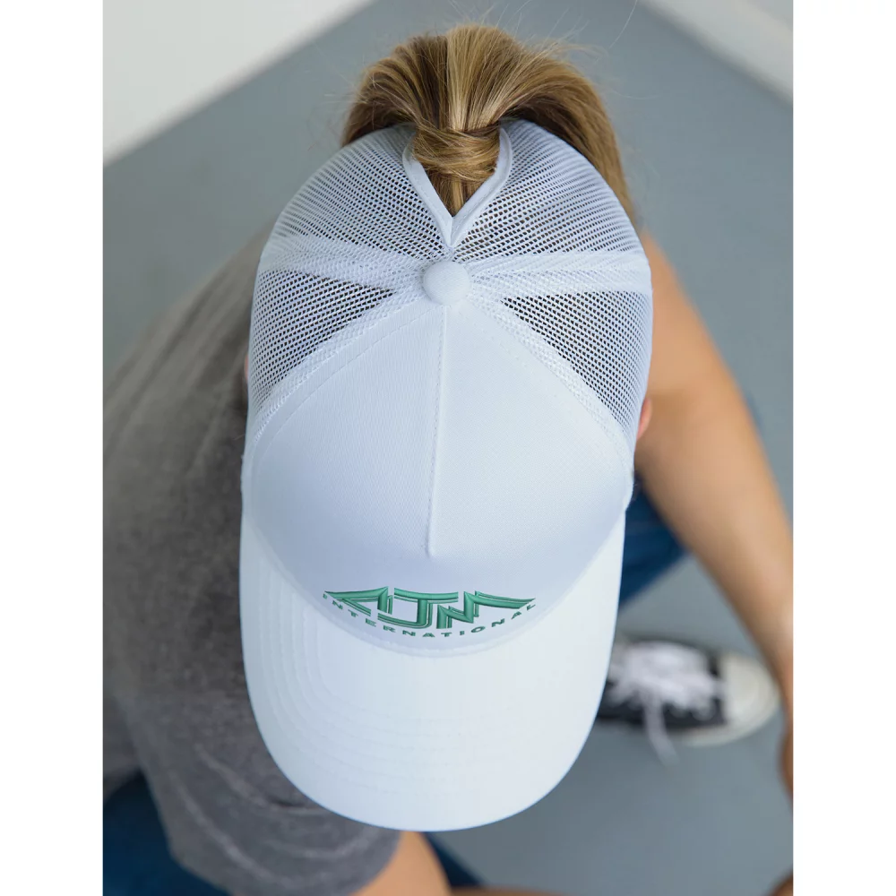 Casquette à queue de cheval