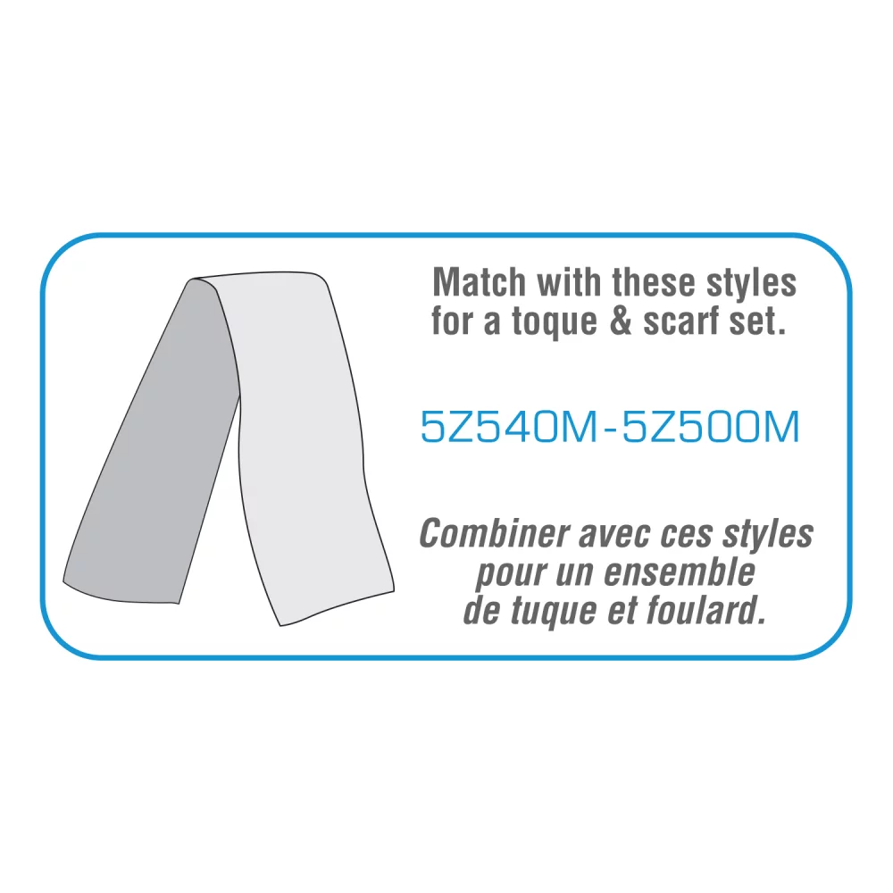 Lightweight Acrylic Cuff Toque Beanie