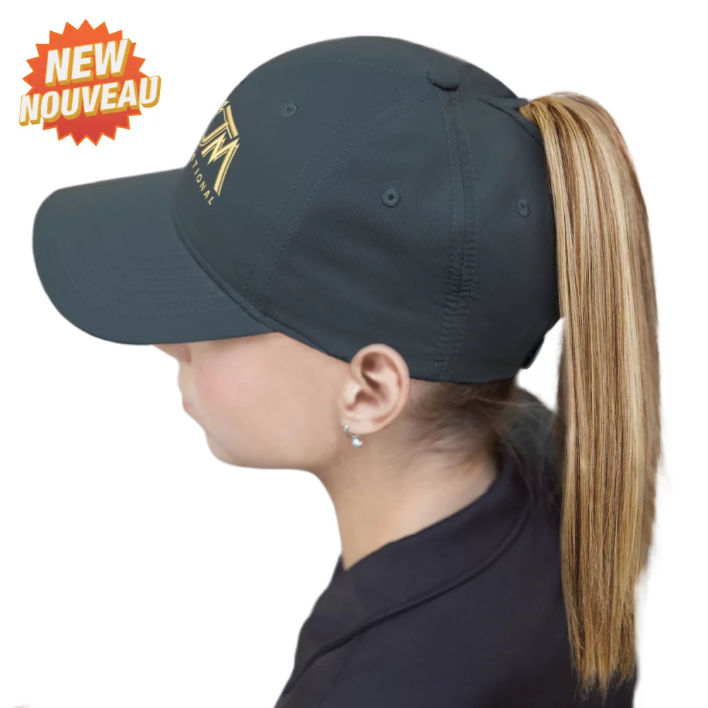 Ponytail Cap - Polyester Pearl Nylon - UPF50+