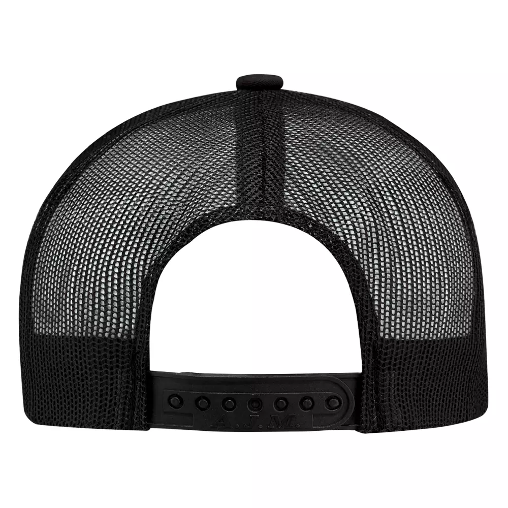 Casquette de style camper à 7 panneaux avec dos en filet