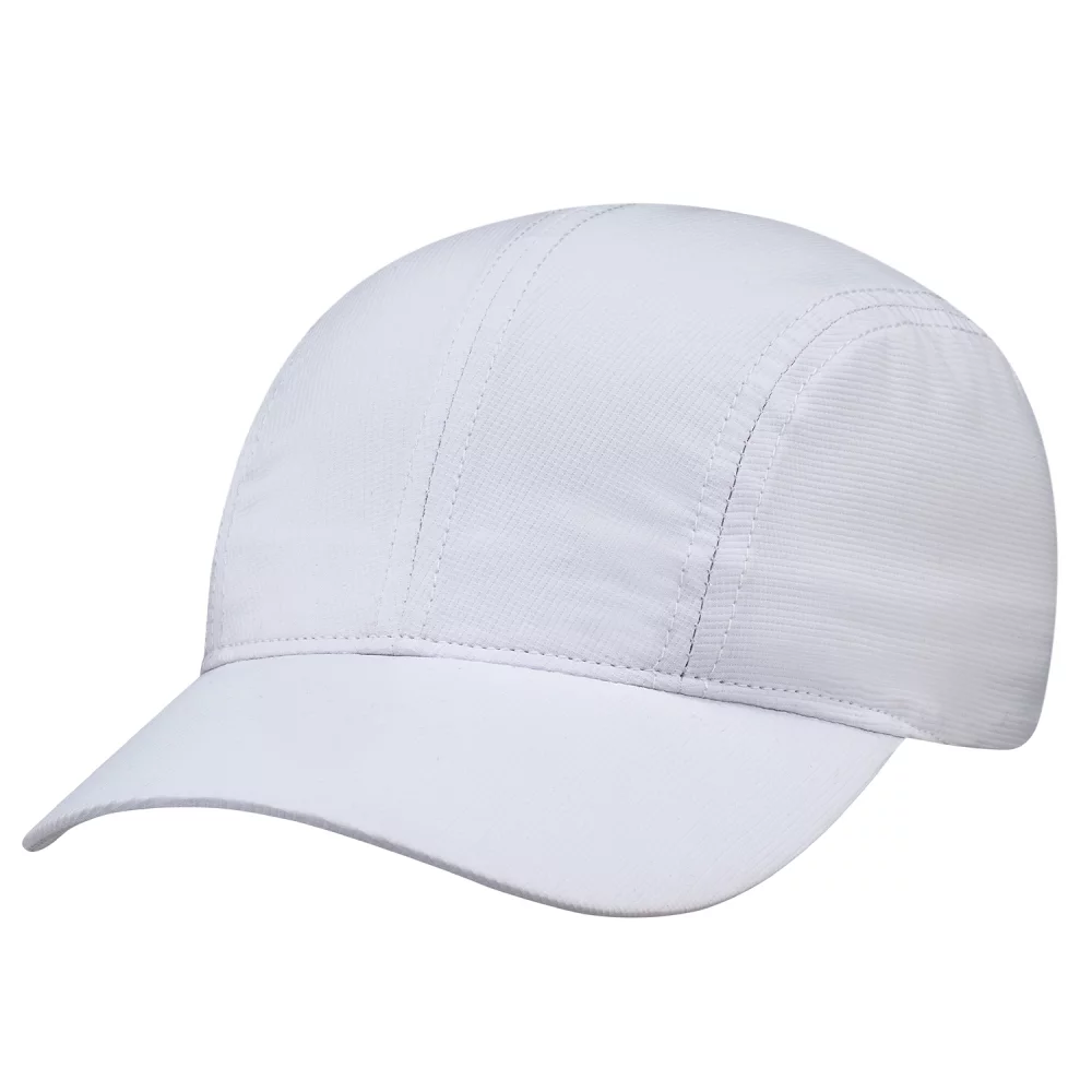 Casquette de course à 4 panneaux - Polyester Pearl Nylon - UPF50+