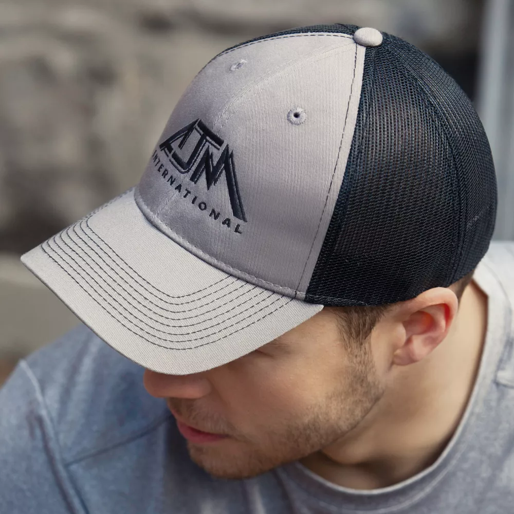 2 Toned Full Fit Nylon Cap w/Color Mesh Back