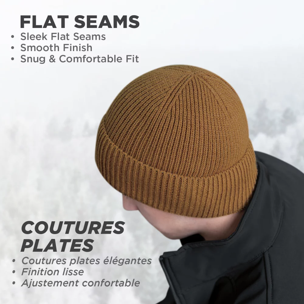 Cuff Toque with Flat Seams