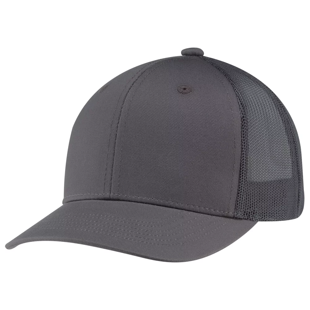 Pro-Round 6 Panel Youth Cap w/Mesh Back