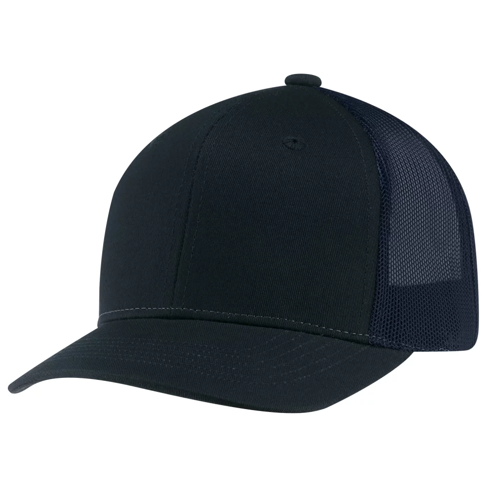 Pro-Round 6 Panel Youth Cap w/Mesh Back