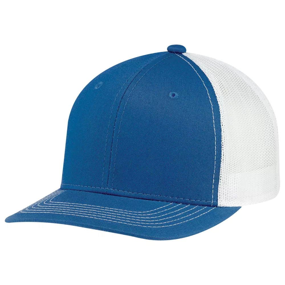 Casquette de jeunesse à 6 panneaux avec dos en filet